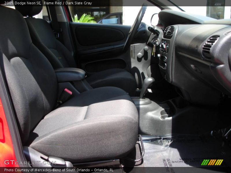 Flame Red / Dark Slate Gray 2005 Dodge Neon SE