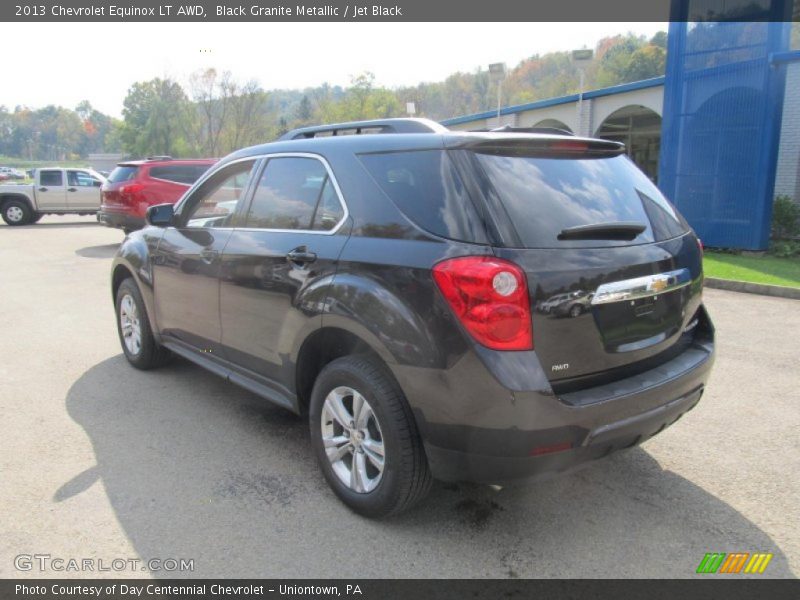 Black Granite Metallic / Jet Black 2013 Chevrolet Equinox LT AWD