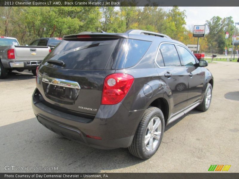 Black Granite Metallic / Jet Black 2013 Chevrolet Equinox LT AWD