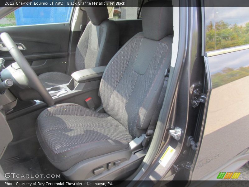Black Granite Metallic / Jet Black 2013 Chevrolet Equinox LT AWD