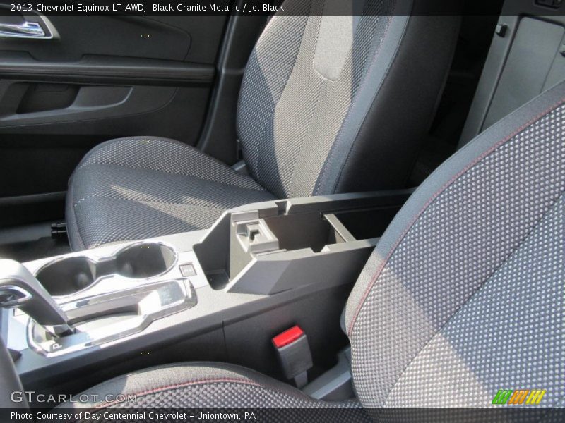 Black Granite Metallic / Jet Black 2013 Chevrolet Equinox LT AWD