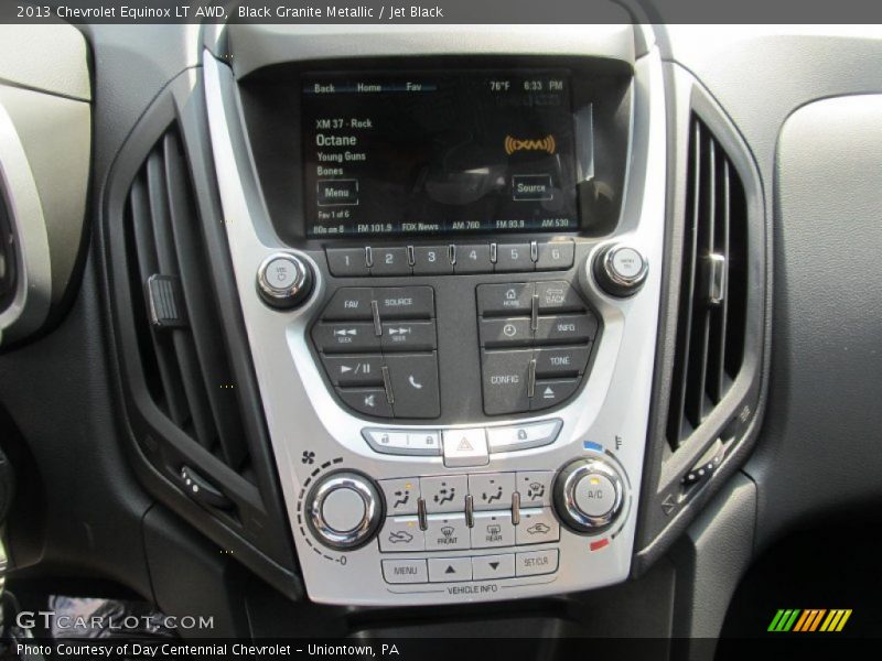 Black Granite Metallic / Jet Black 2013 Chevrolet Equinox LT AWD