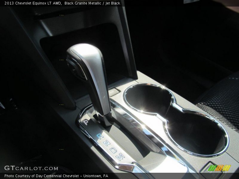 Black Granite Metallic / Jet Black 2013 Chevrolet Equinox LT AWD