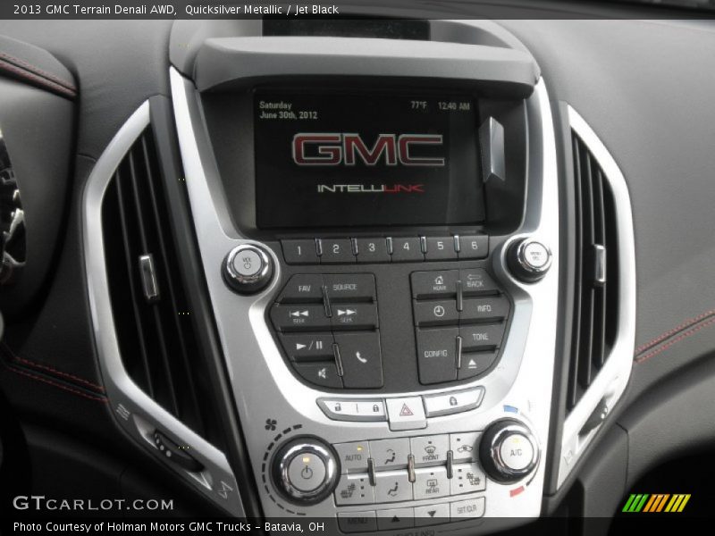 Controls of 2013 Terrain Denali AWD