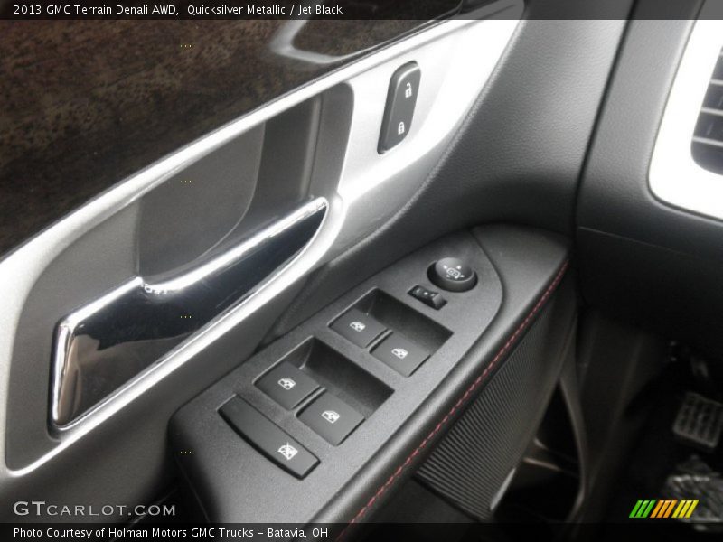 Quicksilver Metallic / Jet Black 2013 GMC Terrain Denali AWD