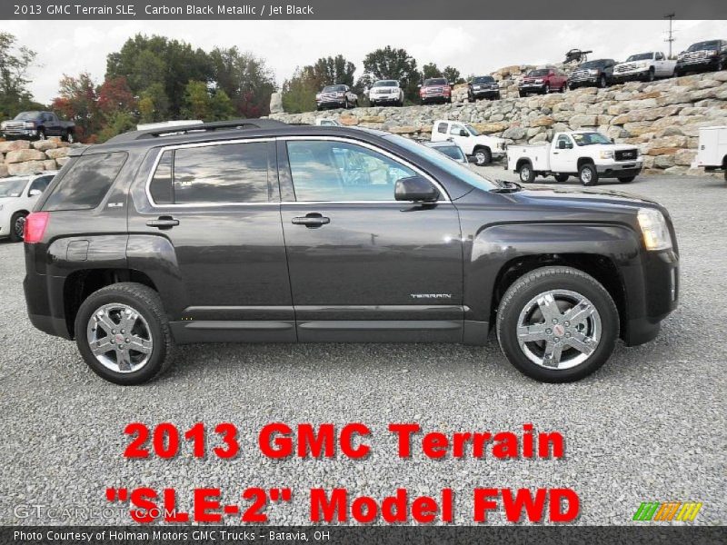 Carbon Black Metallic / Jet Black 2013 GMC Terrain SLE