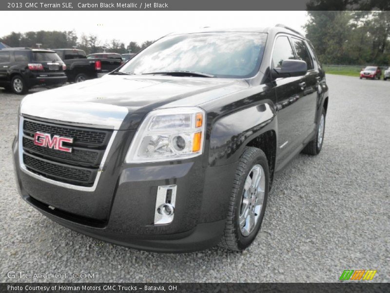 Carbon Black Metallic / Jet Black 2013 GMC Terrain SLE