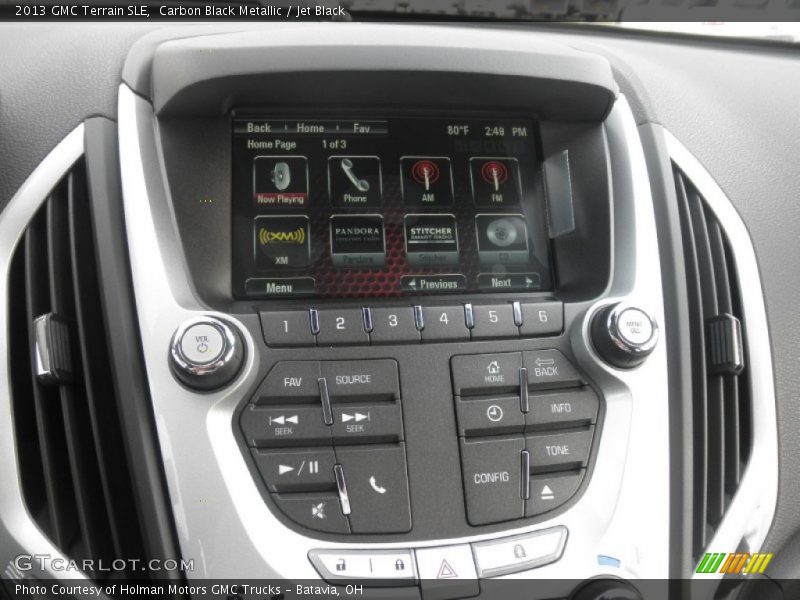 Carbon Black Metallic / Jet Black 2013 GMC Terrain SLE
