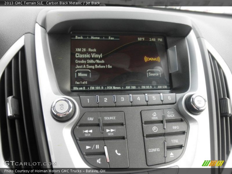 Carbon Black Metallic / Jet Black 2013 GMC Terrain SLE