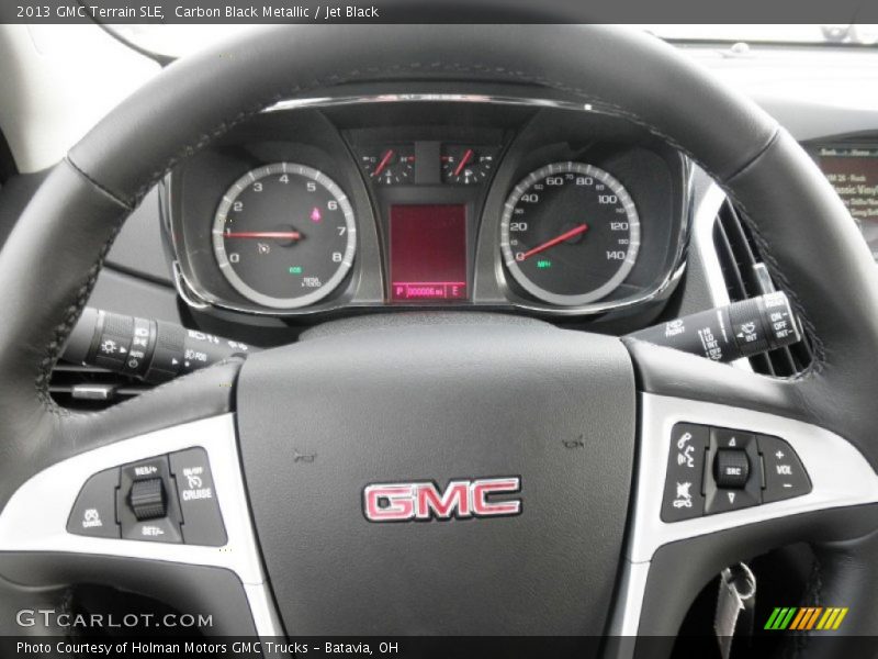 Carbon Black Metallic / Jet Black 2013 GMC Terrain SLE