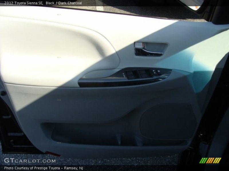 Black / Dark Charcoal 2012 Toyota Sienna SE