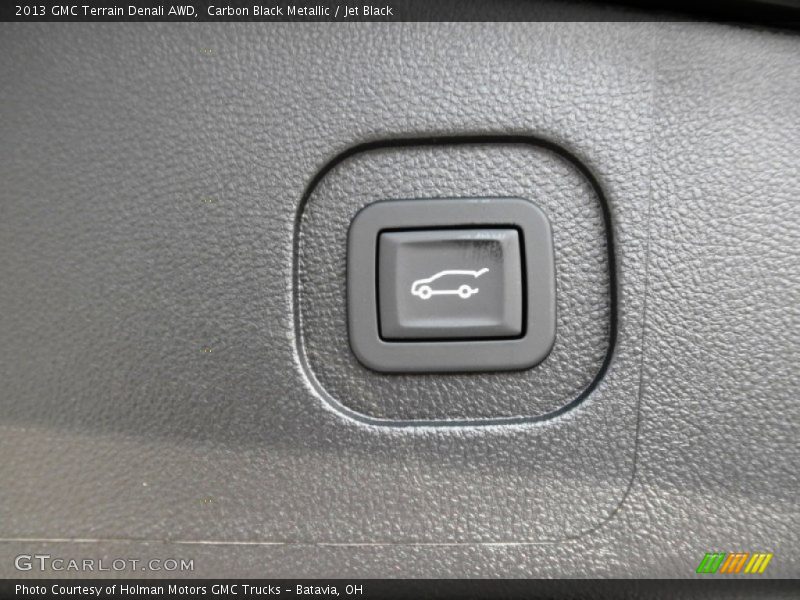 Carbon Black Metallic / Jet Black 2013 GMC Terrain Denali AWD