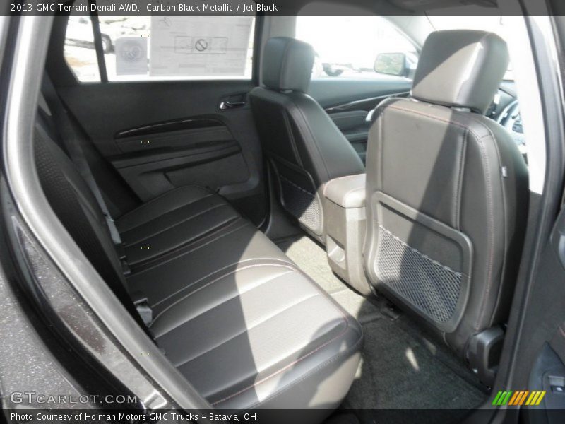 Carbon Black Metallic / Jet Black 2013 GMC Terrain Denali AWD