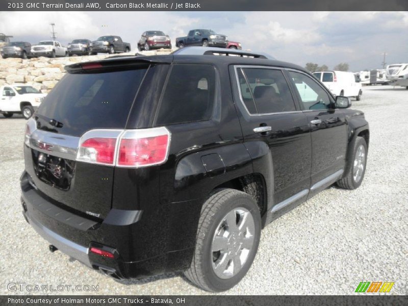 Carbon Black Metallic / Jet Black 2013 GMC Terrain Denali AWD