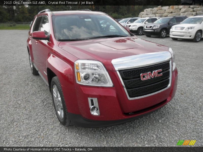 Crystal Red Tintcoat / Jet Black 2013 GMC Terrain SLE AWD