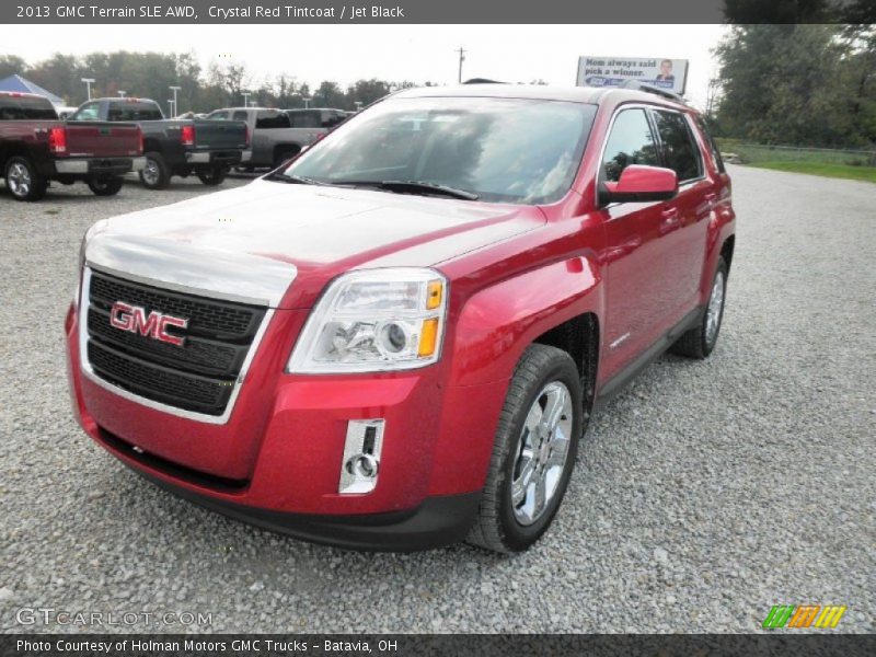 Crystal Red Tintcoat / Jet Black 2013 GMC Terrain SLE AWD