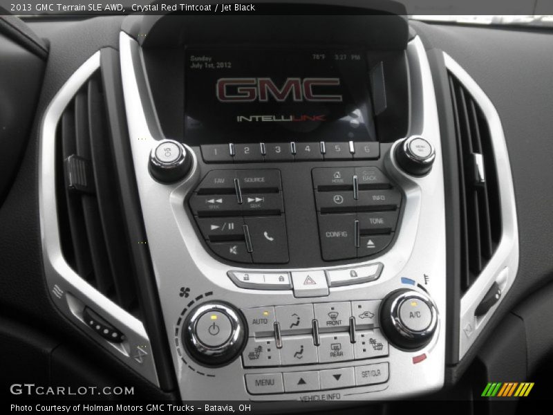 Crystal Red Tintcoat / Jet Black 2013 GMC Terrain SLE AWD