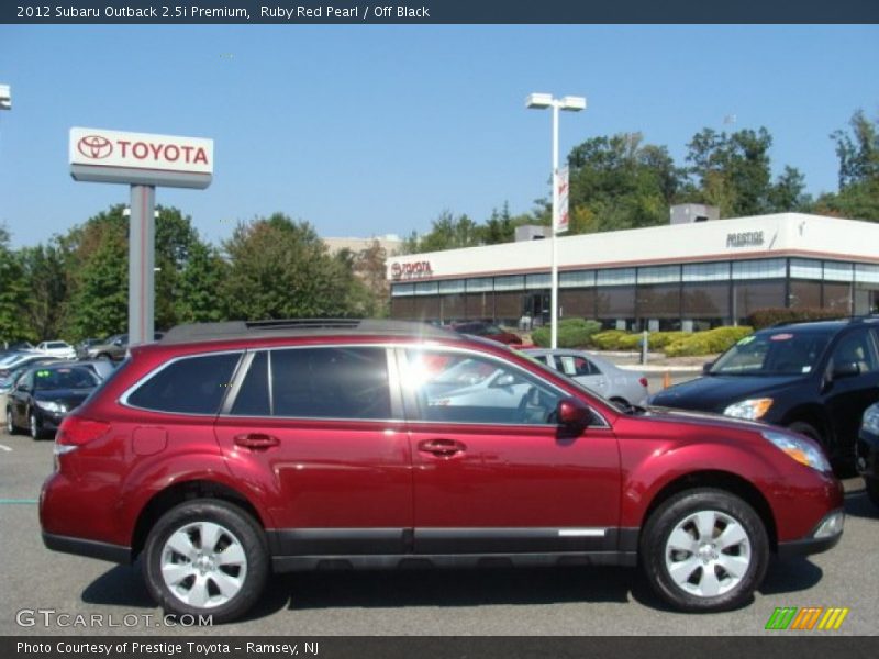  2012 Outback 2.5i Premium Ruby Red Pearl