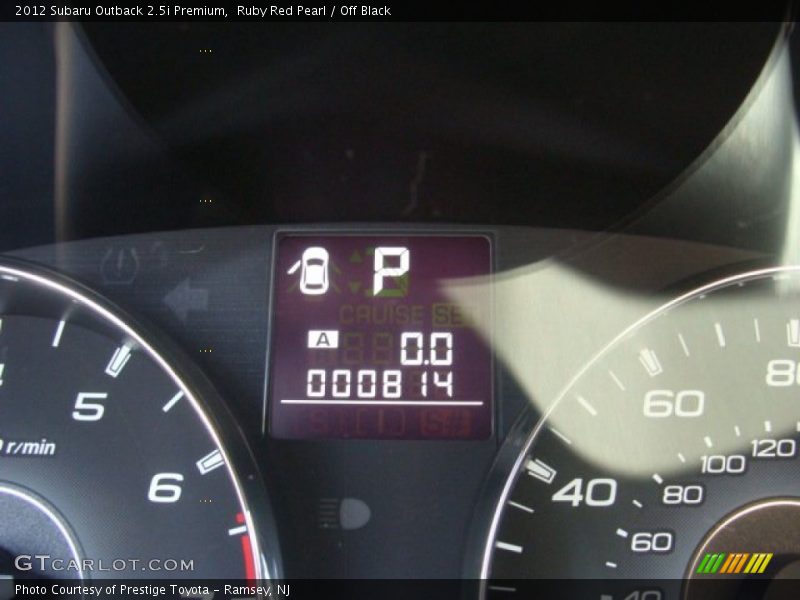 Ruby Red Pearl / Off Black 2012 Subaru Outback 2.5i Premium