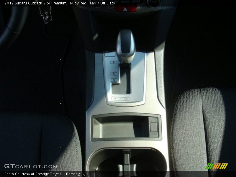 Ruby Red Pearl / Off Black 2012 Subaru Outback 2.5i Premium