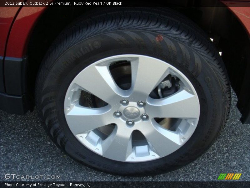  2012 Outback 2.5i Premium Wheel