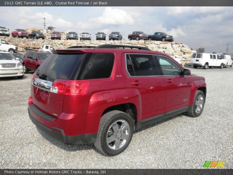 Crystal Red Tintcoat / Jet Black 2013 GMC Terrain SLE AWD
