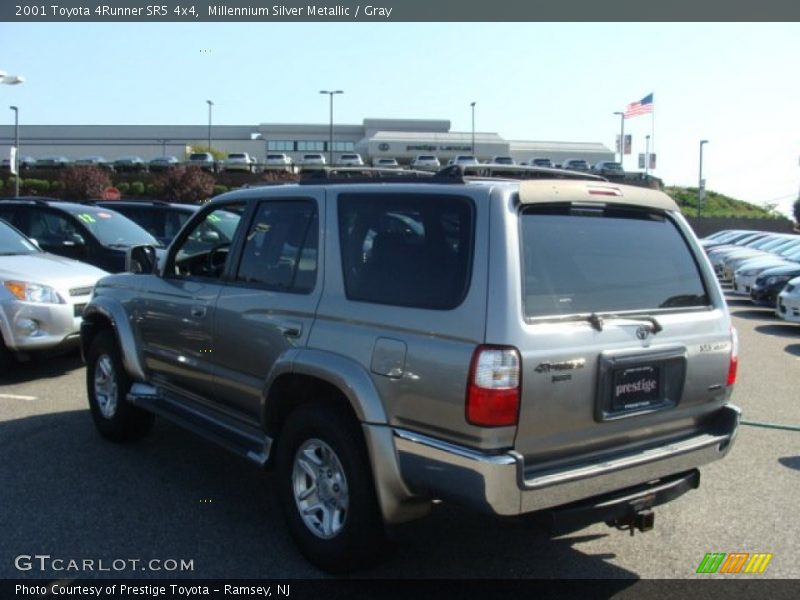 Millennium Silver Metallic / Gray 2001 Toyota 4Runner SR5 4x4