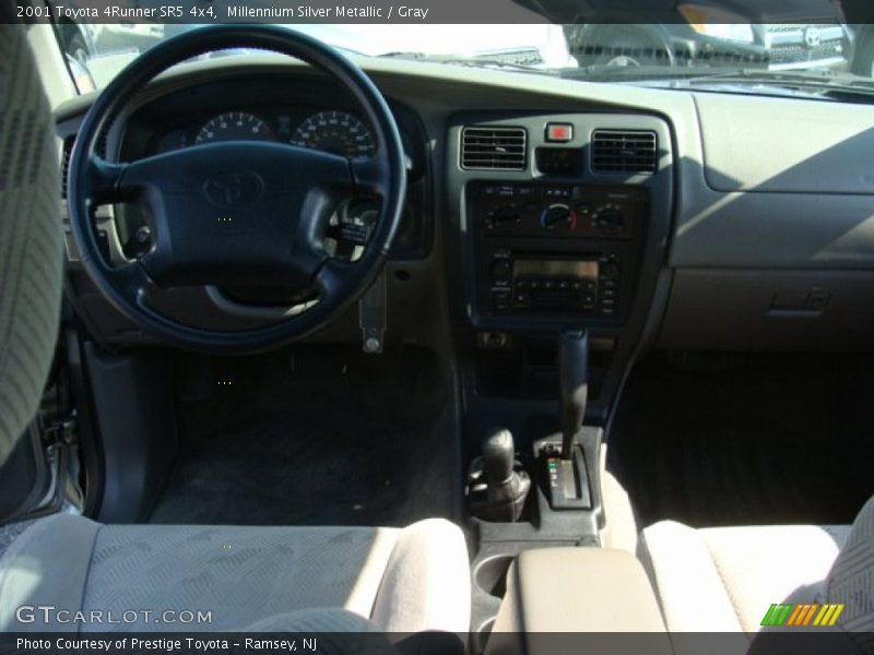 Millennium Silver Metallic / Gray 2001 Toyota 4Runner SR5 4x4