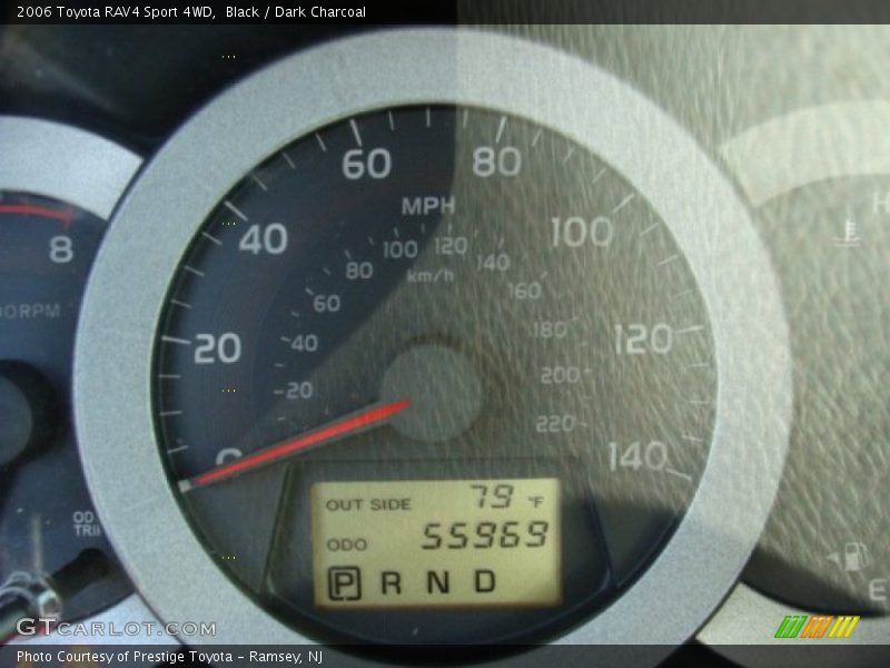 Black / Dark Charcoal 2006 Toyota RAV4 Sport 4WD