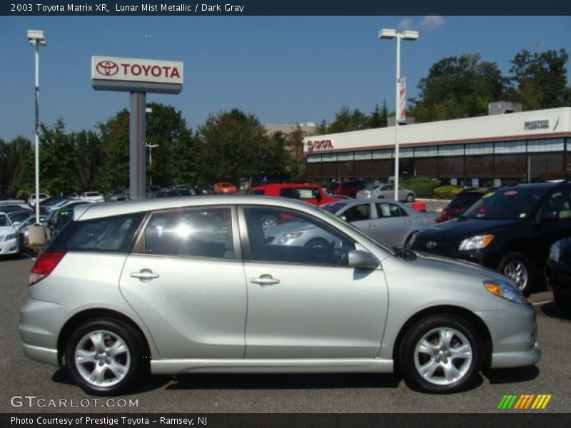 Lunar Mist Metallic / Dark Gray 2003 Toyota Matrix XR