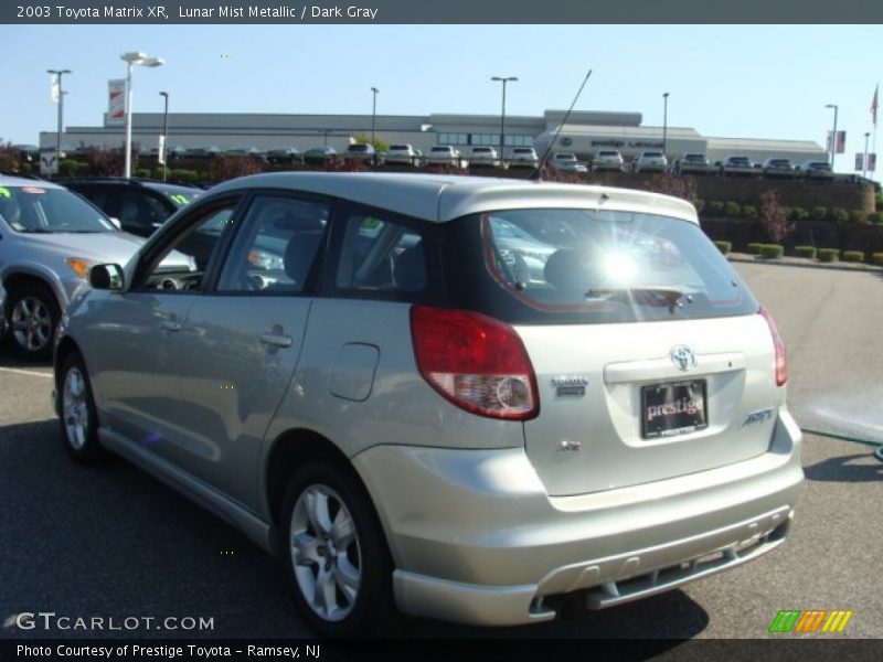Lunar Mist Metallic / Dark Gray 2003 Toyota Matrix XR