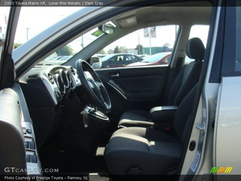 Lunar Mist Metallic / Dark Gray 2003 Toyota Matrix XR