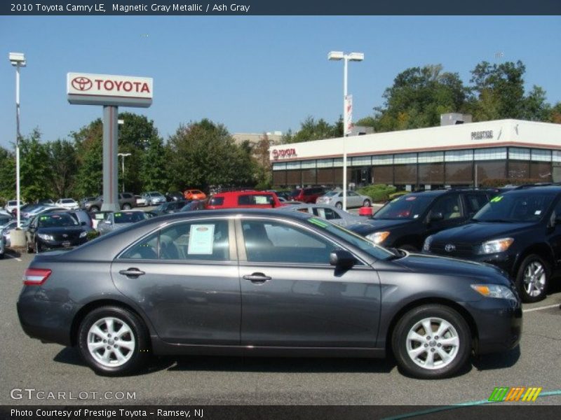 Magnetic Gray Metallic / Ash Gray 2010 Toyota Camry LE