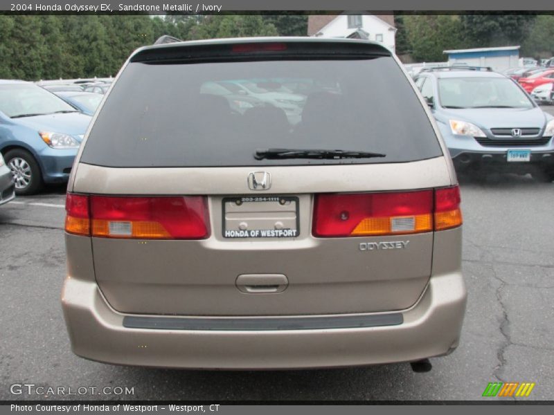 Sandstone Metallic / Ivory 2004 Honda Odyssey EX