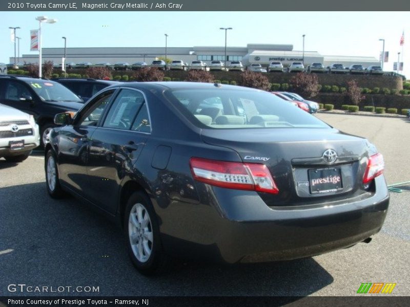 Magnetic Gray Metallic / Ash Gray 2010 Toyota Camry LE