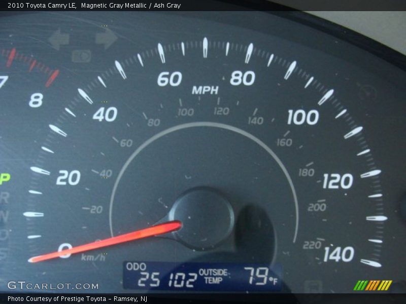 Magnetic Gray Metallic / Ash Gray 2010 Toyota Camry LE
