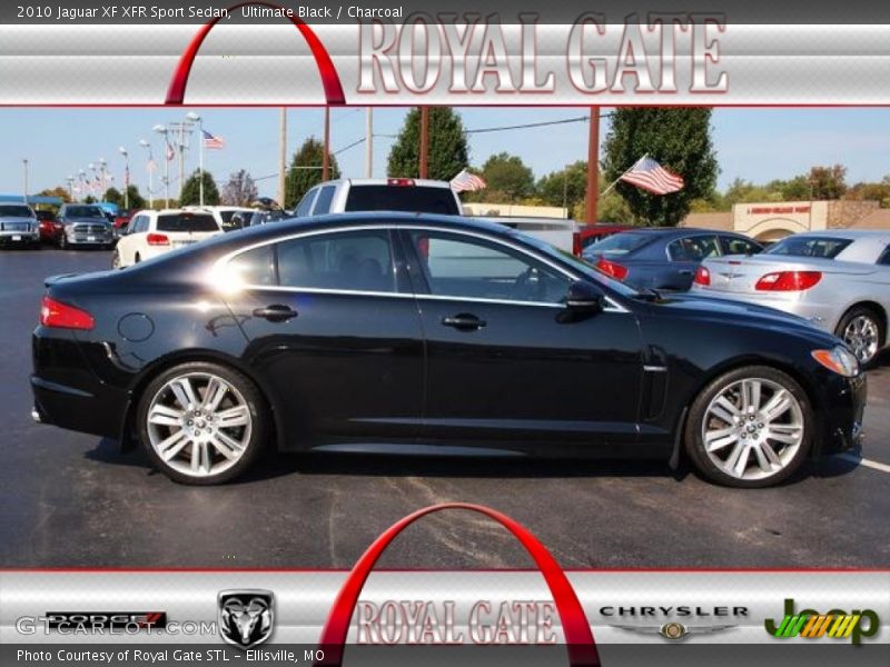 Ultimate Black / Charcoal 2010 Jaguar XF XFR Sport Sedan