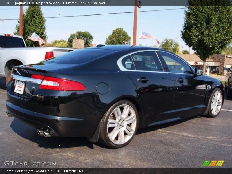 Ultimate Black / Charcoal 2010 Jaguar XF XFR Sport Sedan