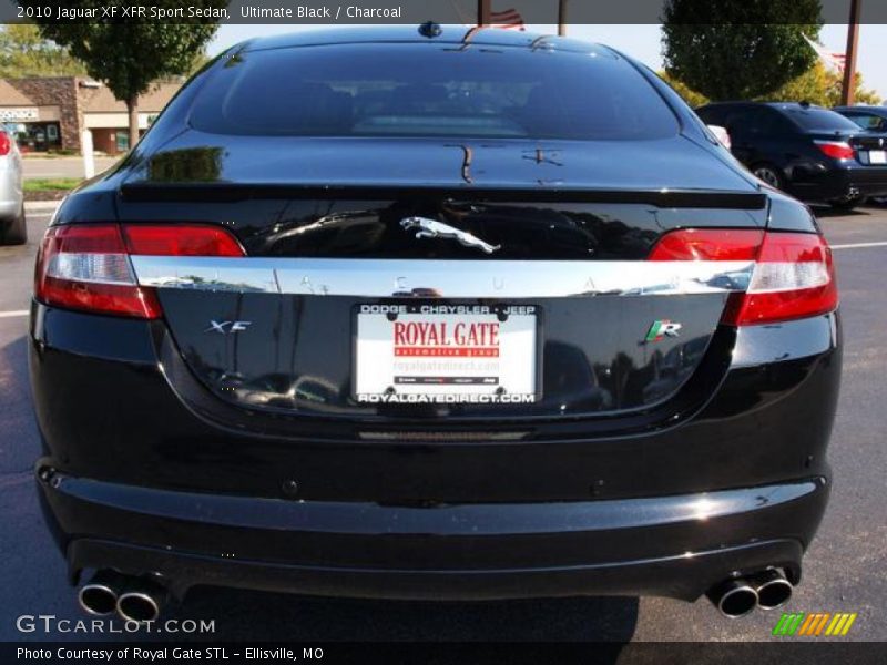 Ultimate Black / Charcoal 2010 Jaguar XF XFR Sport Sedan