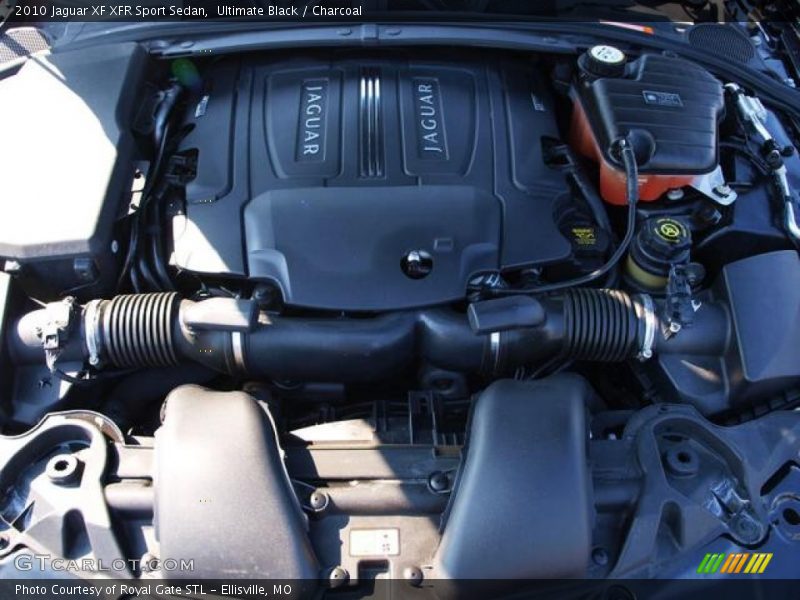 Ultimate Black / Charcoal 2010 Jaguar XF XFR Sport Sedan