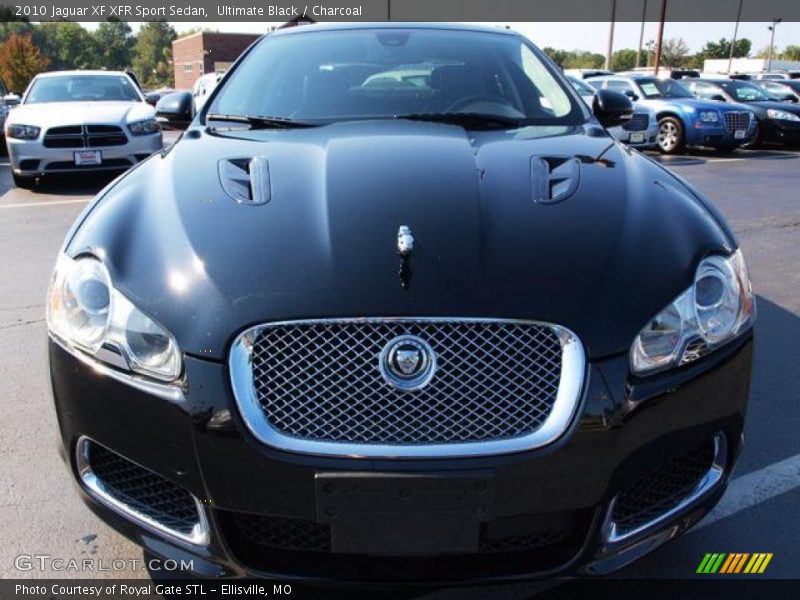 Ultimate Black / Charcoal 2010 Jaguar XF XFR Sport Sedan