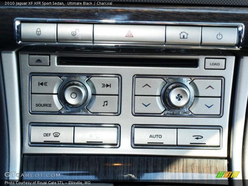 Ultimate Black / Charcoal 2010 Jaguar XF XFR Sport Sedan