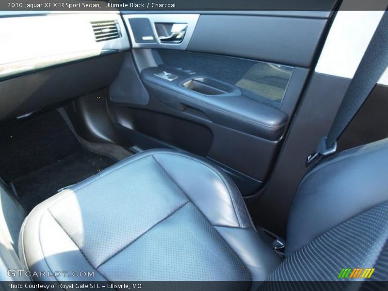 Ultimate Black / Charcoal 2010 Jaguar XF XFR Sport Sedan