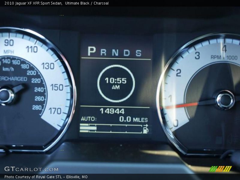 Ultimate Black / Charcoal 2010 Jaguar XF XFR Sport Sedan
