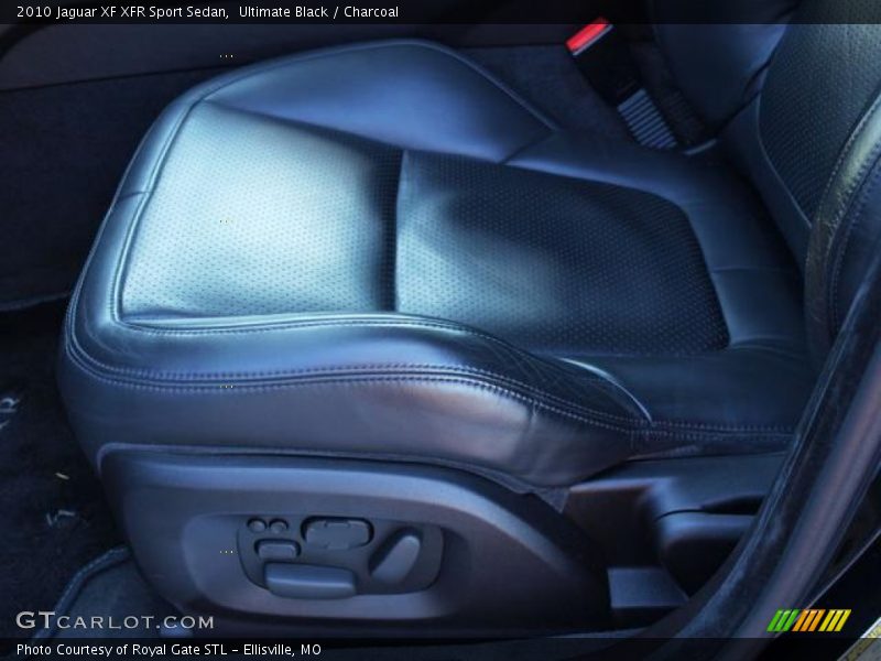 Ultimate Black / Charcoal 2010 Jaguar XF XFR Sport Sedan