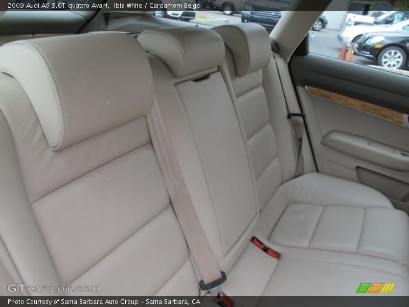 Ibis White / Cardamom Beige 2009 Audi A6 3.0T quattro Avant