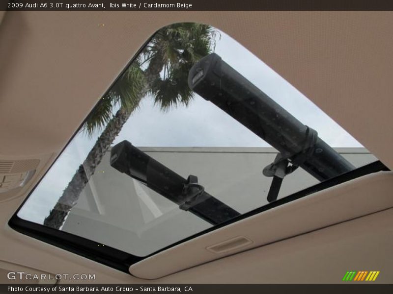 Sunroof of 2009 A6 3.0T quattro Avant