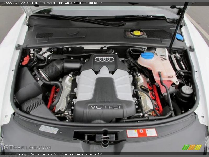  2009 A6 3.0T quattro Avant Engine - 3.0 Liter TFSI Supercharged DOHC 24-Valve VVT V6