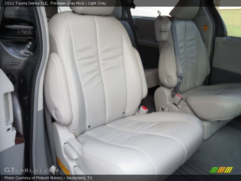 Predawn Gray Mica / Light Gray 2011 Toyota Sienna XLE