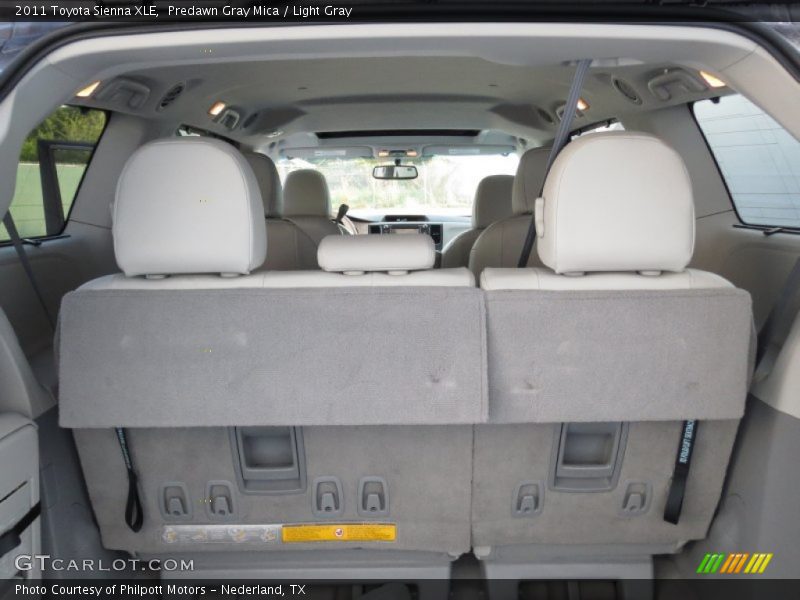 Predawn Gray Mica / Light Gray 2011 Toyota Sienna XLE